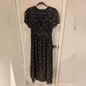 Madewell Tulip Sleeve Maxi Dress In Sweet Blossoms 🌷🌷🌷